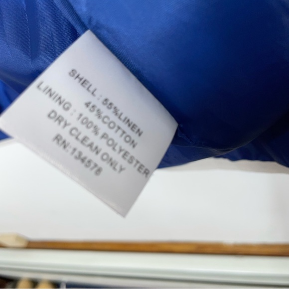 Vineyard Vines Mens Linen Blend Blazer Sport Coat Jacket 2 Button Size 40L - Picture 10 of 15